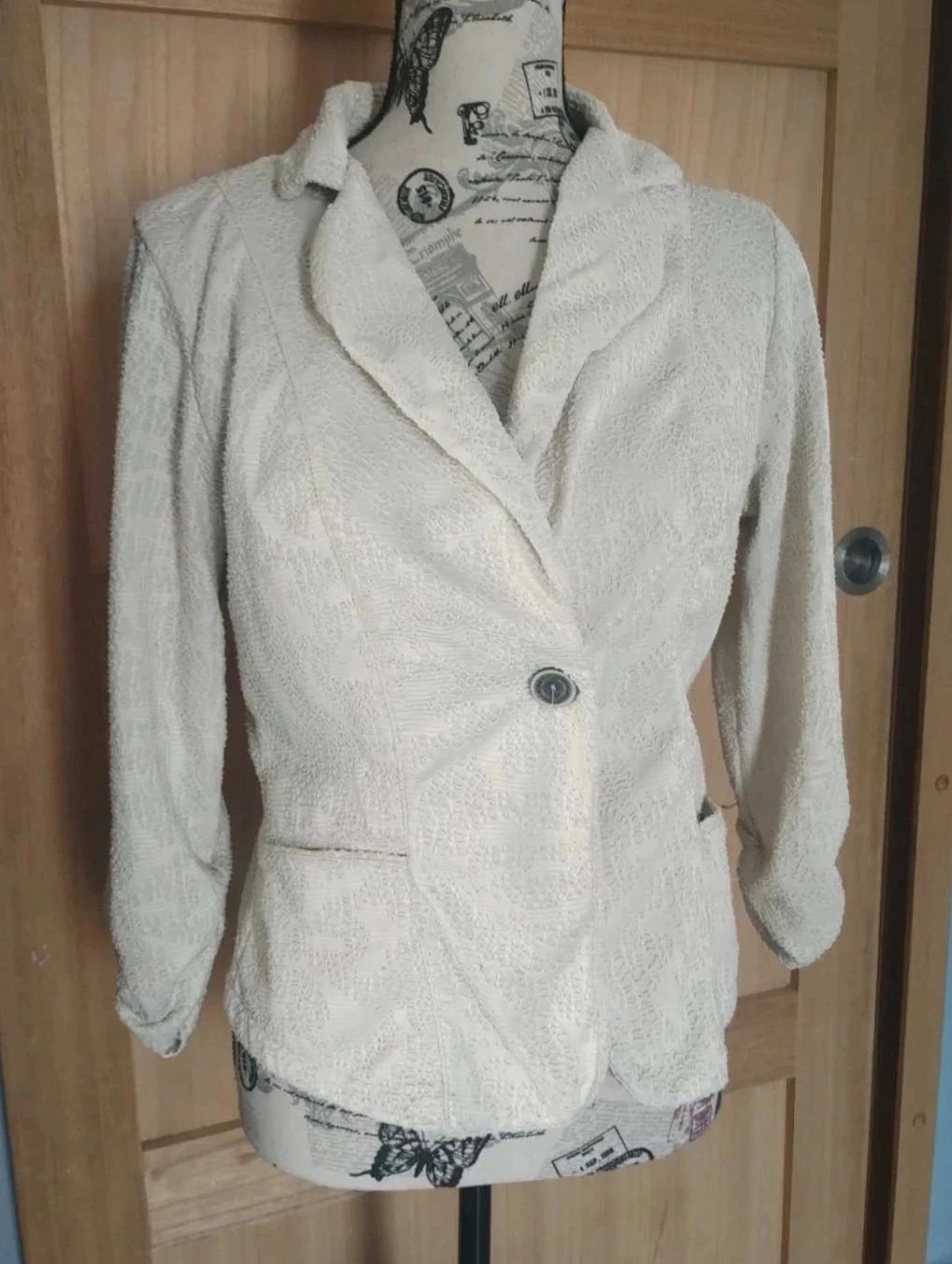 Veste courte dentelle doublée, Great Land, T40